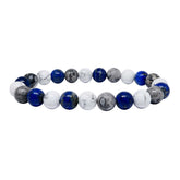 Elevate Your Look with Lapis Lazuli Howlite and Mapstone
