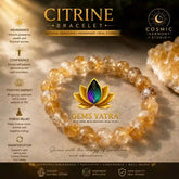 Money Magnet Citrine Bracelet