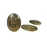 Pyrite Zibu Coin pack of 1