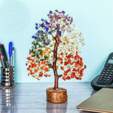 Positive Energy, Fortune, Money &  Good Luck 7 Chakra Tree Bonsai, Feng Shui Decor, Crystal Tree Spiritual Gifts