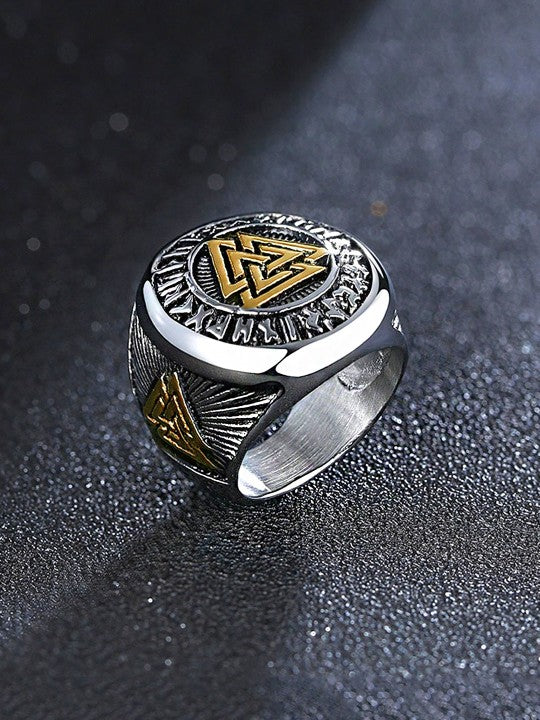 Men's Stainless Steel Titanium Ring