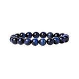 Royal Blue Tiger Eye Bracelet