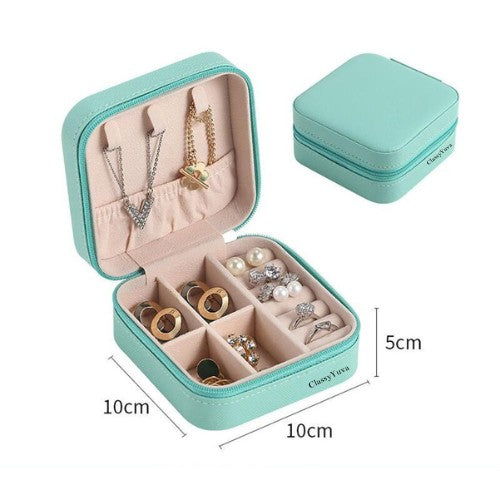Compact and Chic Jewelry Storage Box