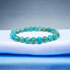 Gems Yatra® South African Feroza Bracelet – Success & Protection