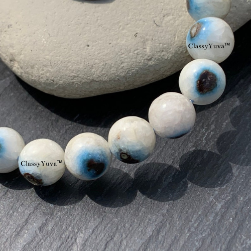 ClassyYuva™ Glacial Blue Evil Eye Protector