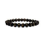 Om Mani Padme Hum Black Onyx Bracelet
