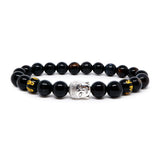 Positive Energy Bracelet with Buddhist Mantra & Buddha Charm