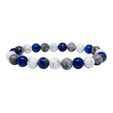 Elevate Your Look with Lapis Lazuli Howlite and Mapstone