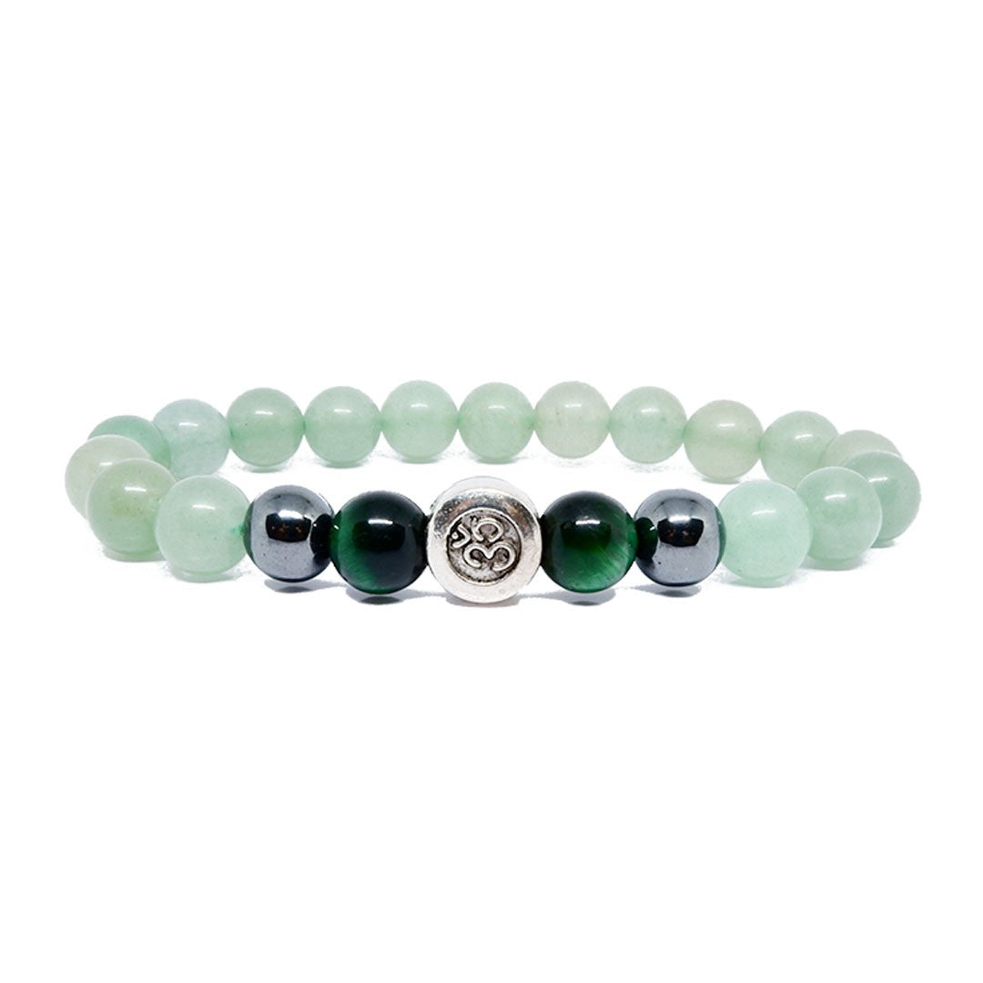 Stay Vibrant Om Aventurine Bracelet