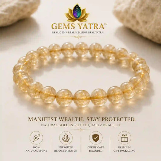 Golden Rutile Quartz