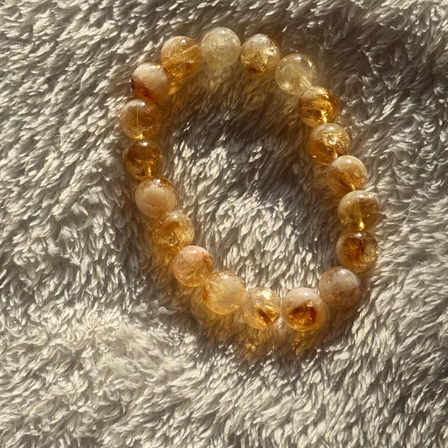 Money Magnet Citrine Bracelet