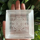 Selenite Charging Tray for Bracelets & Healing Stones – Chakra & Reiki Energy Purifier
