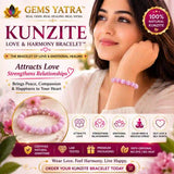 Kunzite Love Attraction Bracelet