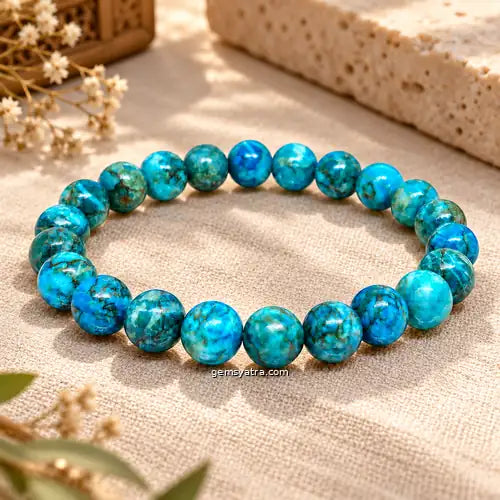 Siddh Feroza Turquoise Bracelet by GemsYatra