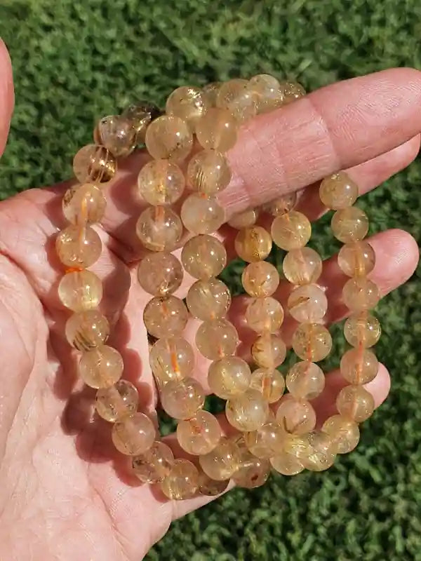 Golden Rutile Quartz