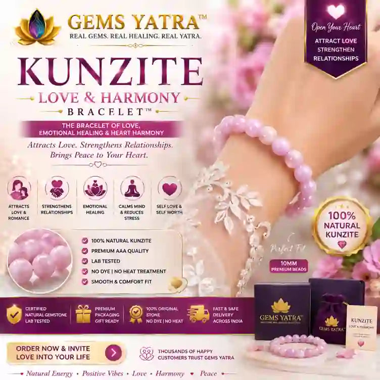 Kunzite Love Attraction Bracelet