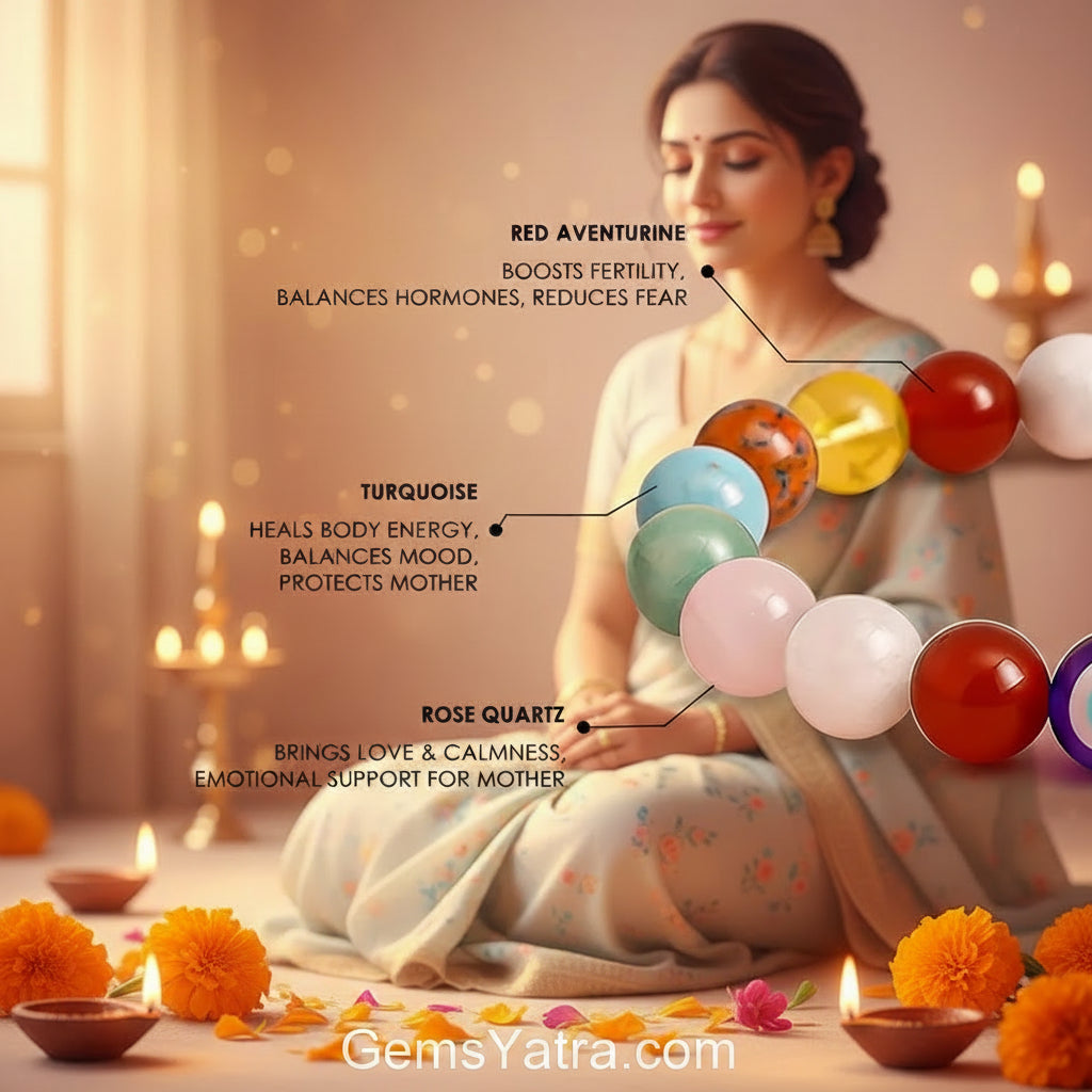 Maa Banne ki Hope Bracelet – Blessing & Positive Energy Band